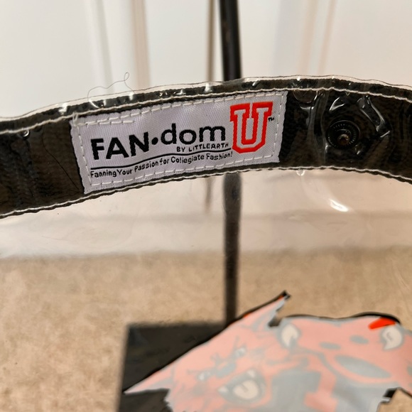 NWT Official Licensed University of Kentucky Wildcats Oversized Clear Tote - Picture 4 of 6